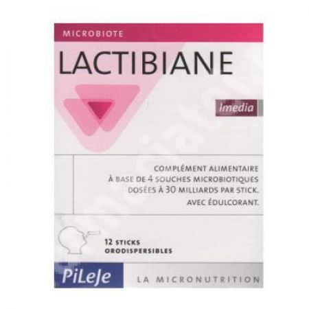 Lactibiane Imedia, 12 plicuri, Pileje