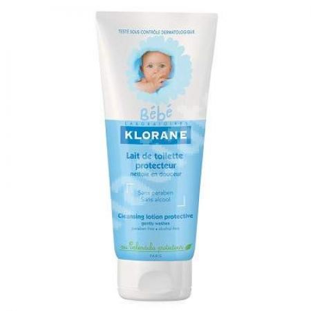 Lapte de toaleta pentru copii, 200 ml, Klorane Bebe