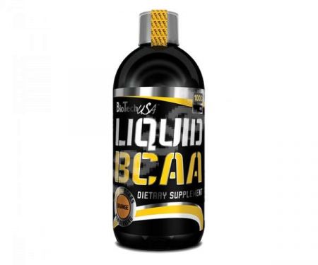 Liquid BCAA Orange, 1000 ml, Biotech USA