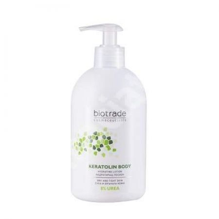 Lotiune de corp pentru piele foarte uscata 8% uree Keratolin Body, 200 ml, Biotrade