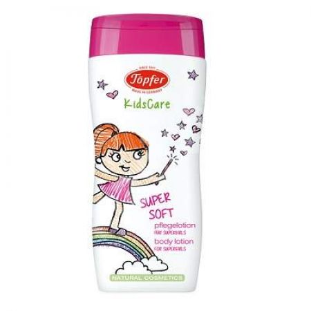 Lotiune de corp pentru super fetite KidsCare, 200 ml, Topfer