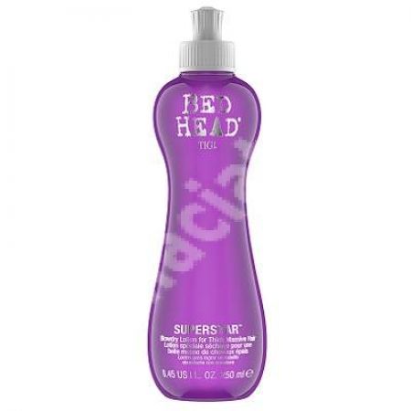  Lotiune de par pentru volum Bed Head Styling Superstar Blow Drying, 250 ml, Tigi