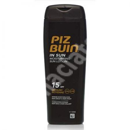 Lotiune hidratanta pentru expunerea la soare SPF 15, 200 ml, Piz Buin