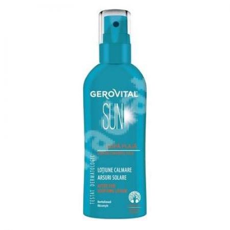 Lotiune pentru calmarea arsurilor solare Sun, 150 ml, Gerovital