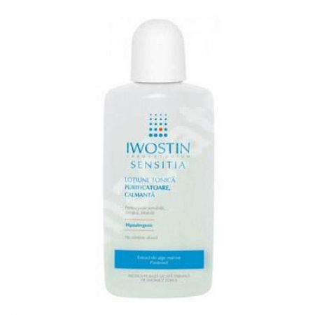 Lotiune tonica purificatoare si calmanta Sensitia, 200 ml, Iwostin