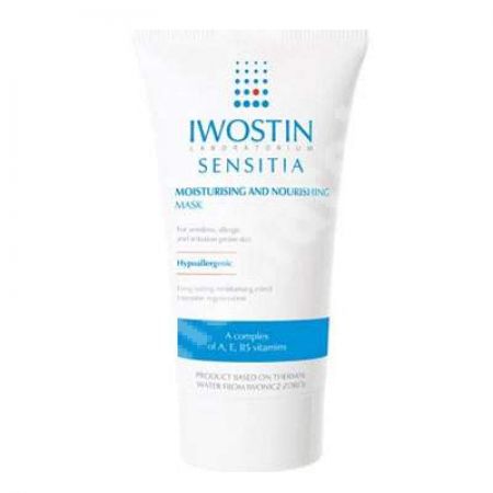 Masca hidratanta-nutritiva Sensitia, 50 ml, Iwostin