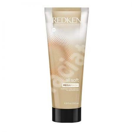 Masca 2 in 1 pentru par uscat All Soft, 200 ml, Redken