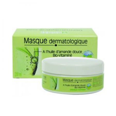 Masca dermatologica pentru par normal cu ulei de migdale dulci, 200 ml, Home Institut Paris