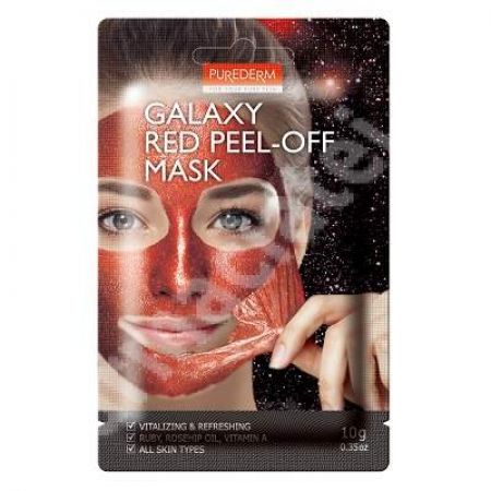 Masca peel-off Galaxy Red, 10 ml, Purederm