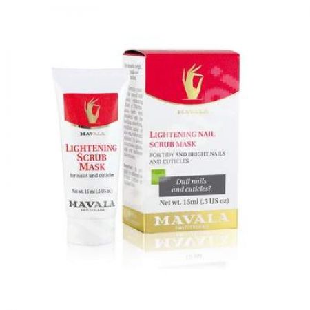 Masca peeling si luminozitate pentru unghii si cuticule, 15 ml, Mavala