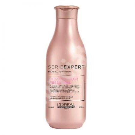 Masca pentru a evidentierea culoarii parului Vitamino Color Fresh Serie Expert, 200 ml, Loreal Professionnel
