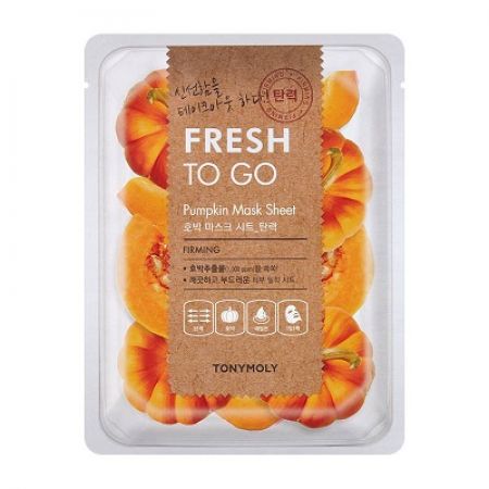 Masca pentru fermitate cu Dovleac Fresh To Go, 25g, TonyMoly