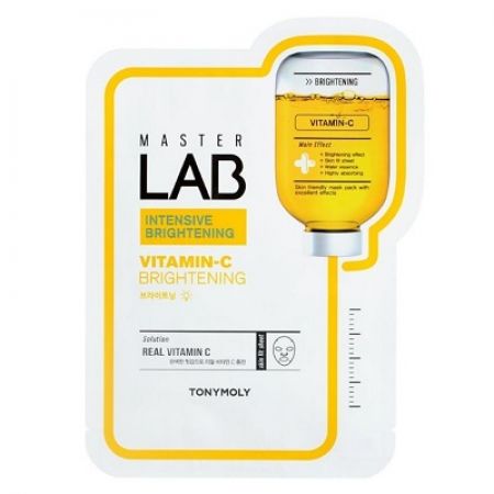 Masca pentru luminozitate cu Vitamina C Master Lab, 19 g, TonyMoly