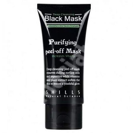 Masca pentru puncte negre Black Mask, 50 ml, Shills