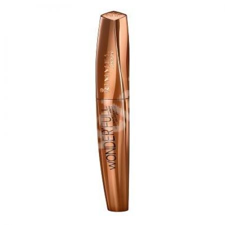 Mascara Wonder'full cu ulei de Argan 001 Black, 11 ml, Rimmel London