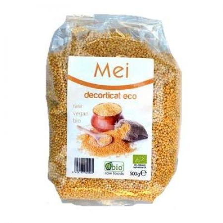 Mei decorticat eco, 500 g, Obio