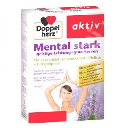 Mental Stark pentru sistem nervos, 30 comprimate, Doppelherz