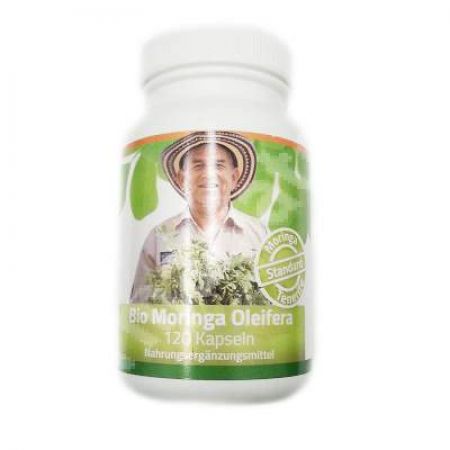 Moringa Oleifera, 120 capsule, Moringa Garden