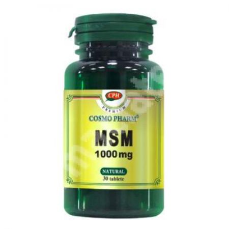 MSM 1000mg, 30 tablete, Cosmopharm