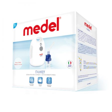 Nebulizator cu compresor Family, 1 bucata, Medel