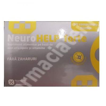 NeuroHelp Forte, 30 comprimate filmate, Torrent Pharma