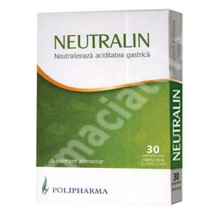 Neutralin, 30 comprimate masticabile, Polisano