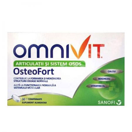 Omnivit OsteoFort, 30 comprimate, Sanofi