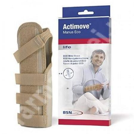 Orteza cu atela de aluminiu mana stanga Actimove Manus Eco, Marimea M, BNS Medical