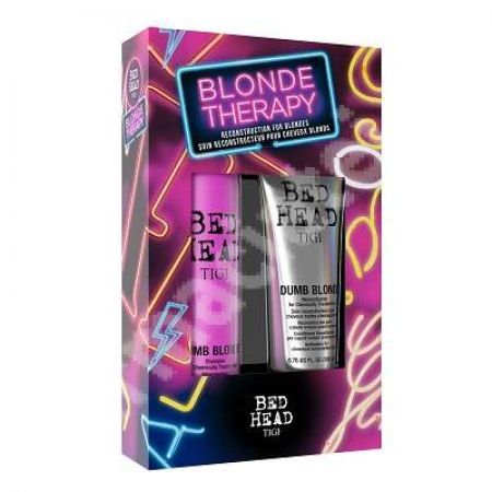 Pachet Bed Head Blonde Therapy Sampon, 400 ml + Balsam, 200 ml, Tigi