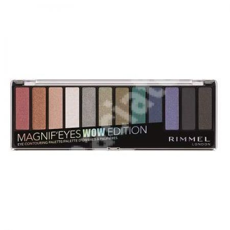 Paleta de farduri Magnif Eyes 006 Wow Edition, 14.16 g, Rimmel London