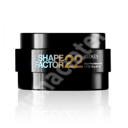 Pasta-crema modelatoare mata Shape Factor 22, 50 ml, Redken