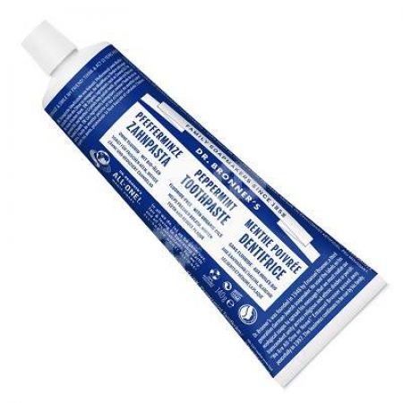 Pasta de dinti Peppermint, 105g,  Dr. Bronner's