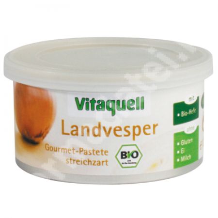 Pate taranesc cu ceapa, 125 g, Vitaquell