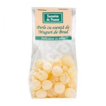 Perle cu esenta de muguri de brad, 100 g, Sucreries de France