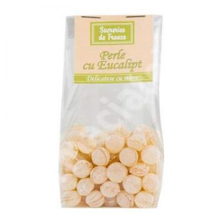 Perle cu miere si eucalipt, 100 g, Sucreries de France