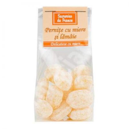 Pernite cu miere si lamaie, 100 g, Apidava