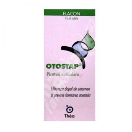 Picaturi auriculare Otostap, 15 ml, Thea