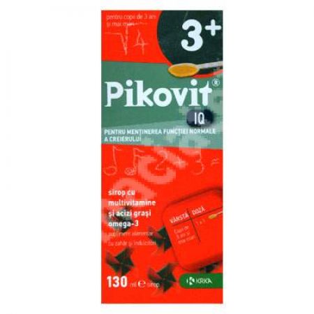 Pikovit Sirop IQ +3 ani, 130 ml, Krka