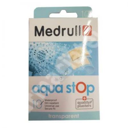 Plasturi aqua stop, 10 bucati, Medrull