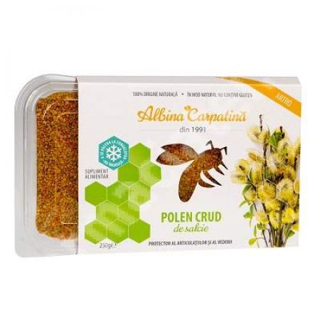 Polen crud de salcie, 250 g, Albina Carpatina