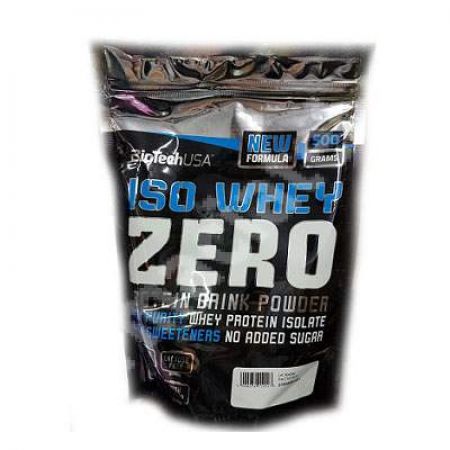 Pudra proteica Iso Whey Zero Coconut, 500 g, BioTech USA