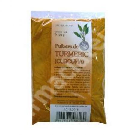 Pulbere de Turmeric, 100 g, Herbavit