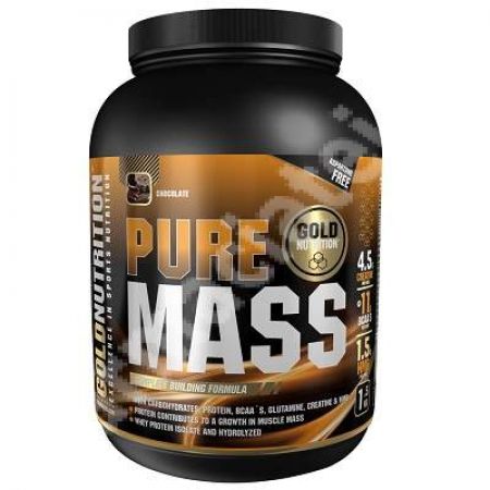 Pure mass cu aroma de ciocolata, 1.5 kg, Gold Nutrition