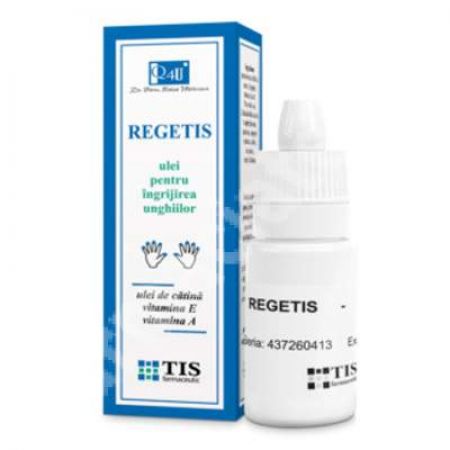 Regetis ulei pentru ingrijirea unghiilor, 25 ml, Tis Farmaceutic