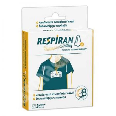 Respiran, 3 plasturi, Labottach