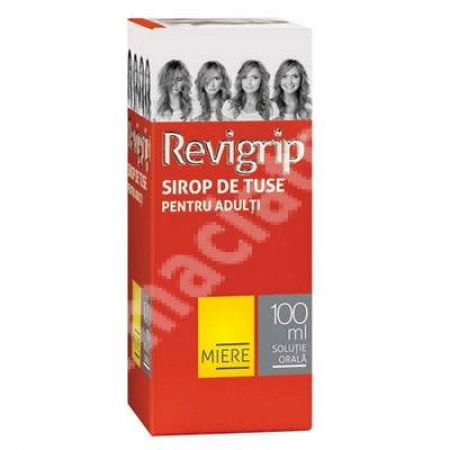 Sirop de tuse pentru adulti Revigrip, 100 ml, Laropharm