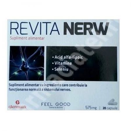 RevitaNerw, 20 capsule, Glenmark