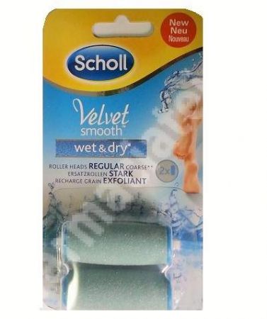 Rezerva pentru pila electronica reincarcabila Velvet Smooth, Scholl