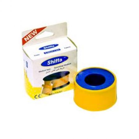 Rola leucoplast Shiffa din bumbac, 5 cm x 5 m, Sana Est