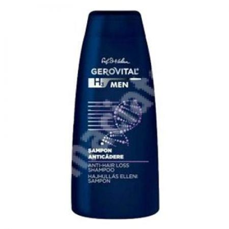 Sampon anticadere H3 Men, 250 ml, Gerovital